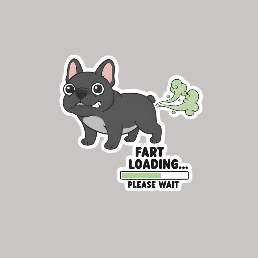 Fart Frenchie Sticker