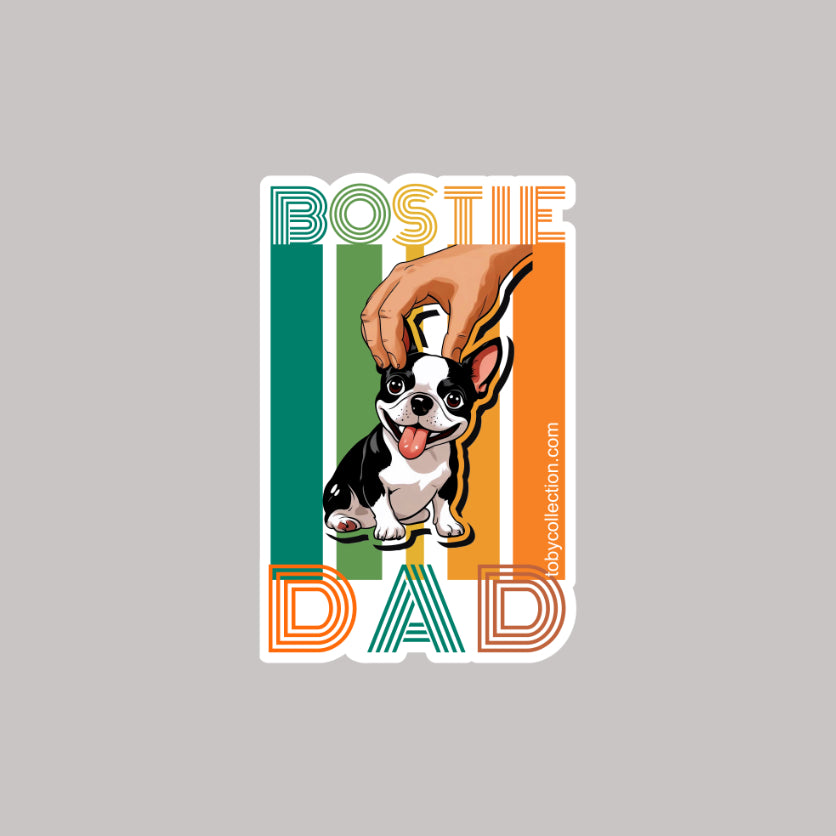 Bostie Dad Sticker
