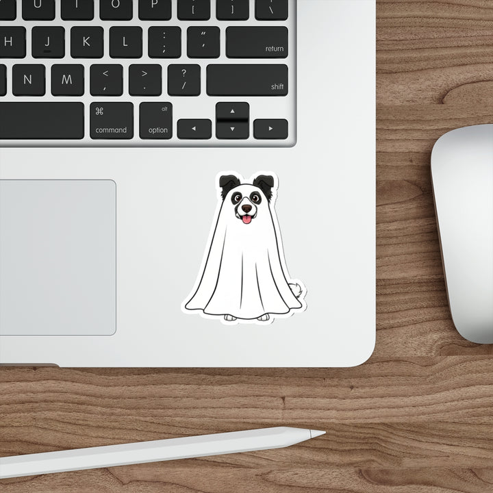 Border Collie ghost sticker