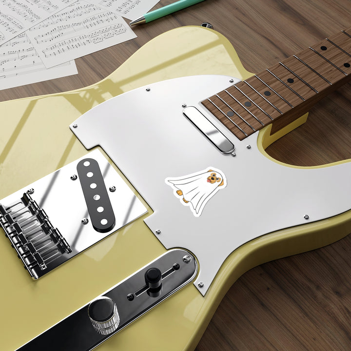 Golden Retriever ghost Sticker