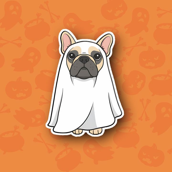 Frencie ghost Sticker
